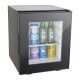 Minibar Slim con porta a vetro 30 litri nero - E30VN* - Stark s.r.l.