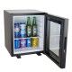 Minibar Slim con porta a vetro 30 litri nero - E30VN* - Stark s.r.l.