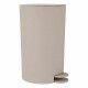 Pattumiera a pedale in plastica cestello 3lt. bianco
