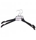 Set di 2 Grucce in ABS, reggi-bretella da 46cm. Bianche
