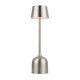 Lampada da tavolo wireless touch base stondata. Silver - Stark s.r.l.