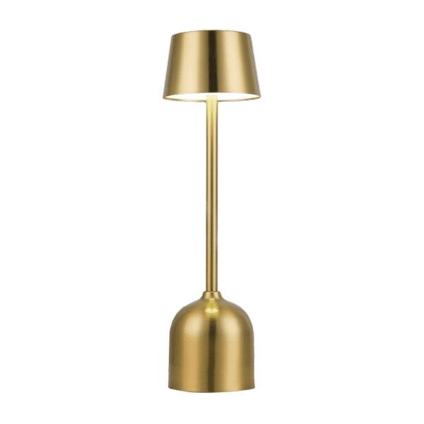 Lampada da tavolo wireless touch base stondata. Nera - Stark s.r.l.