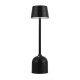 Lampada da tavolo wireless touch base stondata. Nera - Stark s.r.l.