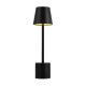 Lampada da tavolo wireless touch base cilindrica. Bianca