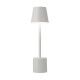 Lampada da tavolo wireless touch in acrilico. Bianca - Stark s.r.l.