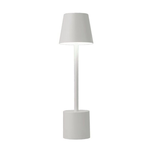 Lampada da tavolo wireless touch in acrilico. Bianca - Stark s.r.l.