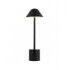 Lampada da tavolo wireless touch paraluce conico. Bianca