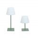 Lampada a LED ricaricabile doppia altezza. Bianca - Stark s.r.l.