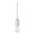 Lampada a sospensione diametro ø 5 cm. Argento