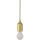 Lampada a sospensione diametro ø 5 cm. Argento - Stark s.r.l.
