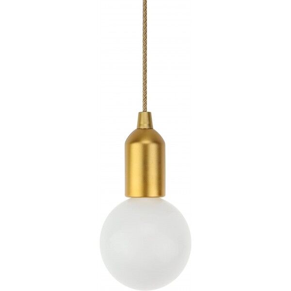 Lampada a sospensione diametro ø 10 cm. Dorata - Stark s.r.l.