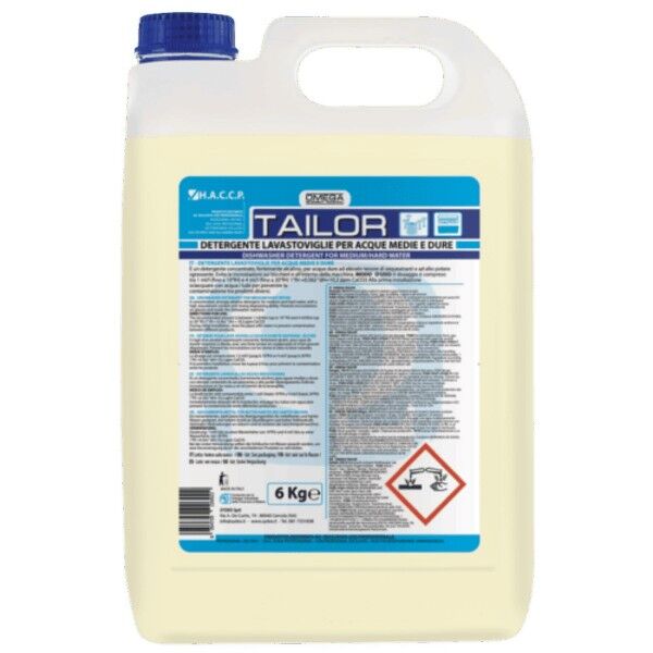 Detergente lavastoviglie per acque dure tanica 23 Kg