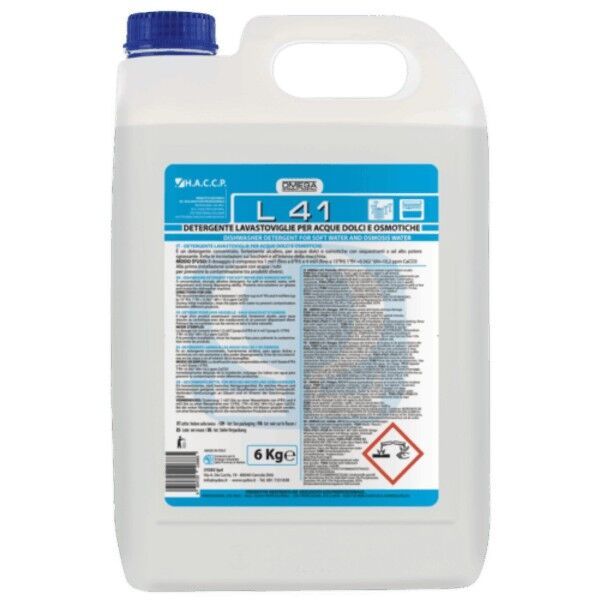 Detergente lavastoviglie per acque dolci tanica 23 Kg