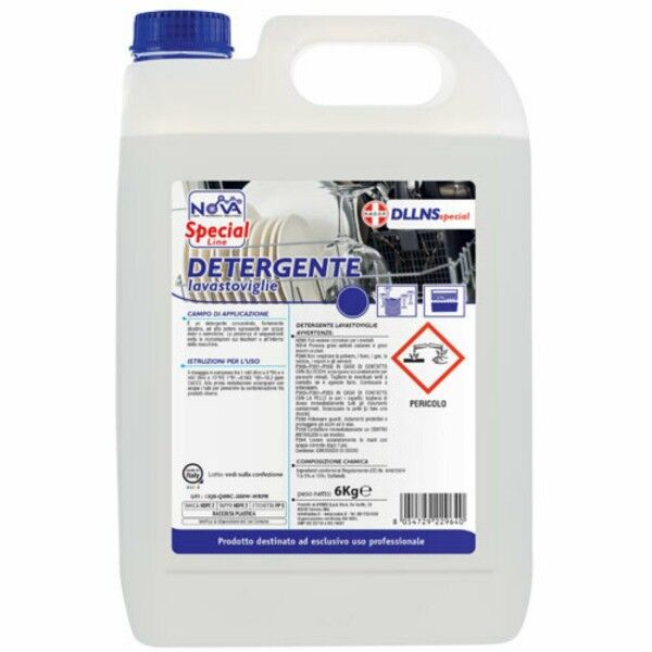 1 pz. Detergente per lavastoviglie in tanica da 23 Kg - NS - Stark s.r.l.