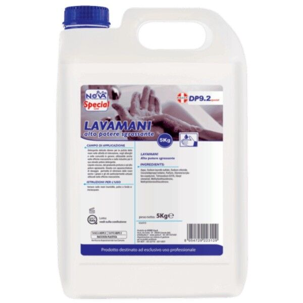 Sapone lavamani delicato in tanica da 5 Kg - Linea NS