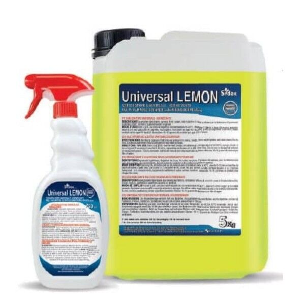 Sgrassatore universale igienizzante al limone spray 750ml