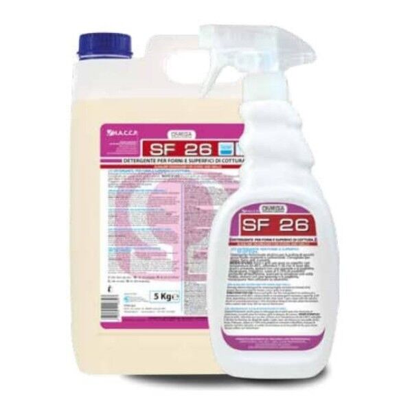 Detergente alcalino forni e piani cottura spray 750ml