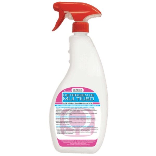 Detergente multiuso vetri e superfici lucide spray 750ml
