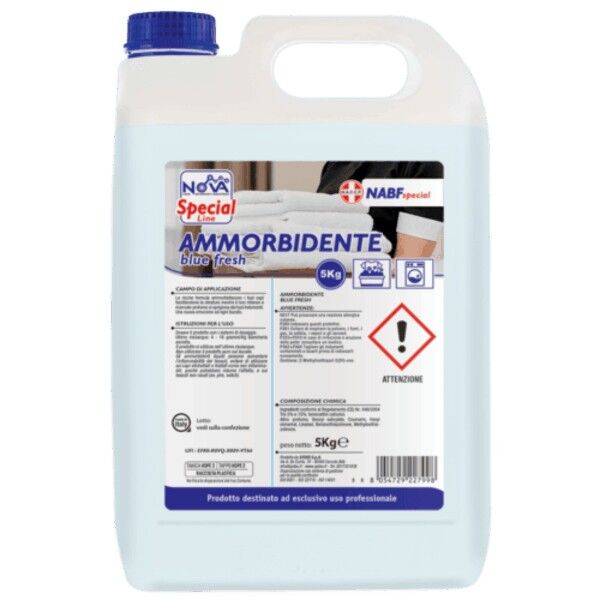 Ammorbidente per bucato blu in tanica da 5 Kg - NS