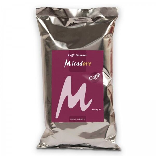 GUARANA Ginseng Coffee. 100% plant-based Gluten and Lactose free. 1 kg bags - Micadore