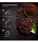 Caffè al Ginseng GUARANA'. 100% vegetale senza Glutine e Lattosio. Buste da 1 Kg - Micadore