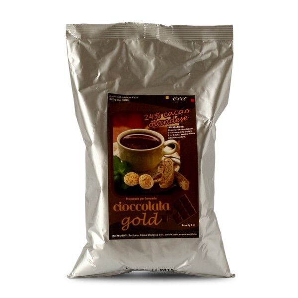 Confezione da 1 Kg di Cioccolata gold in polvere per cioccolatiera. - Micadore