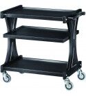 Carrello di servizio in legno multistrato Forcar. CL2151CA