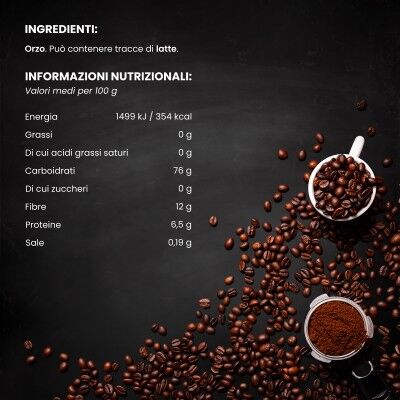 Quality soluble barley coffee for bars. 500 g bags.