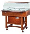 Carrello refrigerato positivo, statico con cupola. Forcar CLR2787