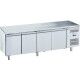 Tavolo refrigerato Forcar-Forcold GN4100BT-FC 4 porte negativo - Forcold