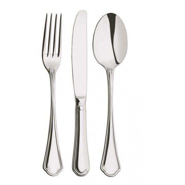 Coltello Tavola Abert per ristoranti - Spessore 3 mm - Descrizione Coltello Tavola - Imballo 12 pz