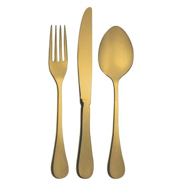Cucchiaino Moka Vintage Gold per ristoranti - Abert - Imballo 12 pz