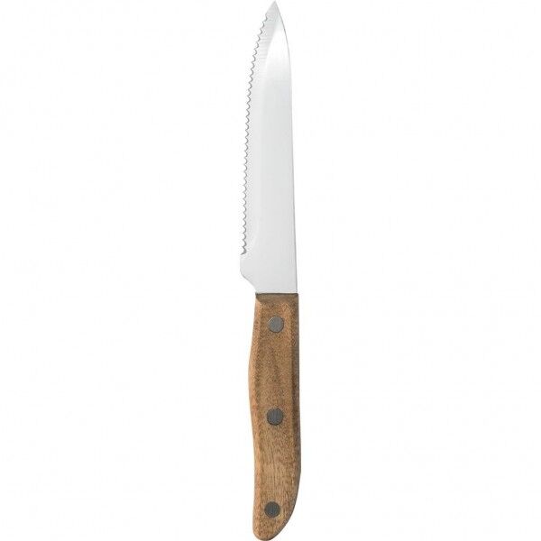 Coltello Bistecca Seghettato Kobe CKO55 Abert - Linea Kobe per ristoranti - Imballo 12 pz