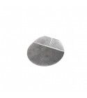 Poggiaposate Tondo Vintage 10 cm - Inox - per ristoranti - Imballo 12 pz