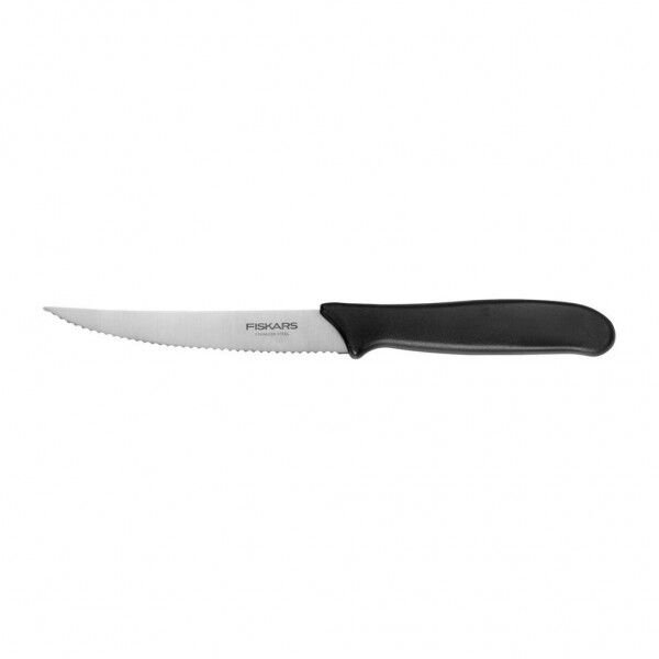 Coltello Bistecca Seghettato Fiskars 1023816 per ristorazione - Imballo 12 pz