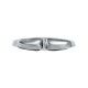 Antipastiera 2 Scomparti 35x14 cm Alessi - Art. 2200 - per ristoranti - Imballo 1 pz