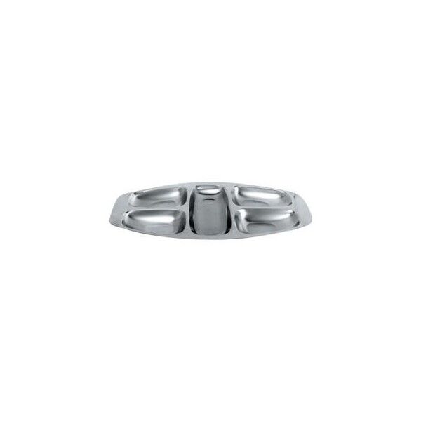 Antipastiera 5 Scomparti 45x25 cm Alessi - per ristoranti - Imballo 1 pz