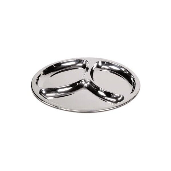Piatto 3 Scomparti 17 cm - Fornitore Ilsa - Per Ristoranti - Imballo 1 pz