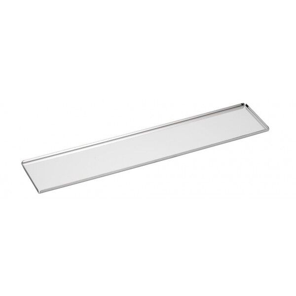 Vassoio Da Esposizione inox per ristoranti - dimensioni 60x10 cm - Imballo 1 pz