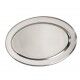 Vassoio Ovale Eastman 60 cm Inox - per ristoranti - Imballo 1 pz