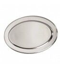 Vassoio Ovale Eastman 60 cm Inox - per ristoranti - Imballo 1 pz