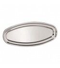 Vassoio Ovale Pesce 70 cm Inox per ristoranti - Imballo 1 pz