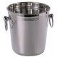 Secchiello Portabottiglia 20 cm Inox per hotel - Imballo 1 pz