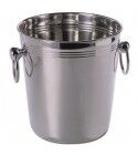 Secchiello Portabottiglia 20 cm Inox per hotel - Imballo 1 pz
