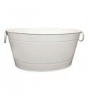 Spumantiera Ovale 40x28 cm Bianco per ristoranti e hotel - Imballo 1 pz