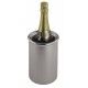 Portabottiglia Glacette 12.5 cm inox per ristoranti - Imballo 1 pz
