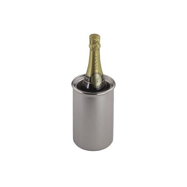 Portabottiglia Glacette 12.5 cm inox per ristoranti - Imballo 1 pz
