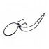 Portasecchiello Filo 18 cm Nero Filtex Inox - per ristoranti - Imballo 1 pz