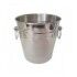 Secchiello Portabottiglia 20.5 cm Inox Con Anelli per hotel - Imballo 1 pz