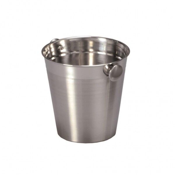 Secchiello Ghiaccio 12 cm Montecarlo Medri - Inox Fornitore Hotel - Imballo 1 pz